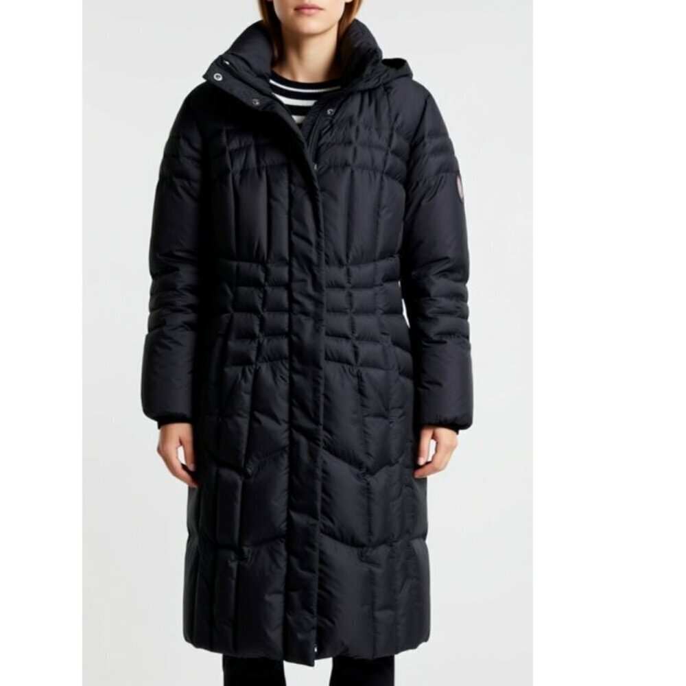 Calvin Klein women's long puff coat: Size XS (Z)